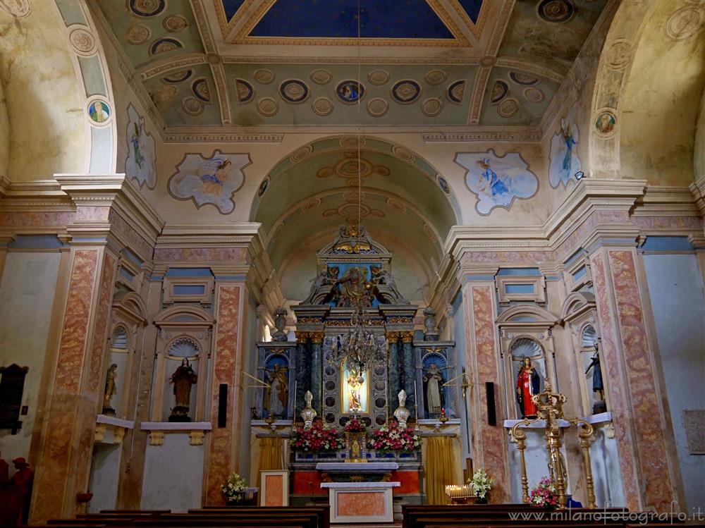 Cilavegna (Pavia, Italy) - Interior of the Church of Santa Maria